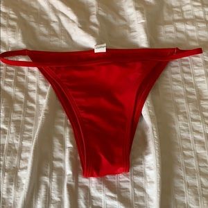 Red cheeky bottoms